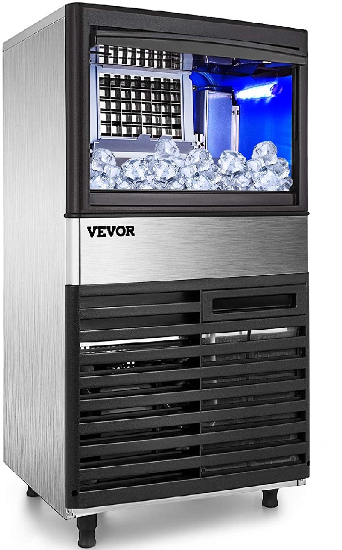155LBS VEVOR 110V Commercial Ice Maker