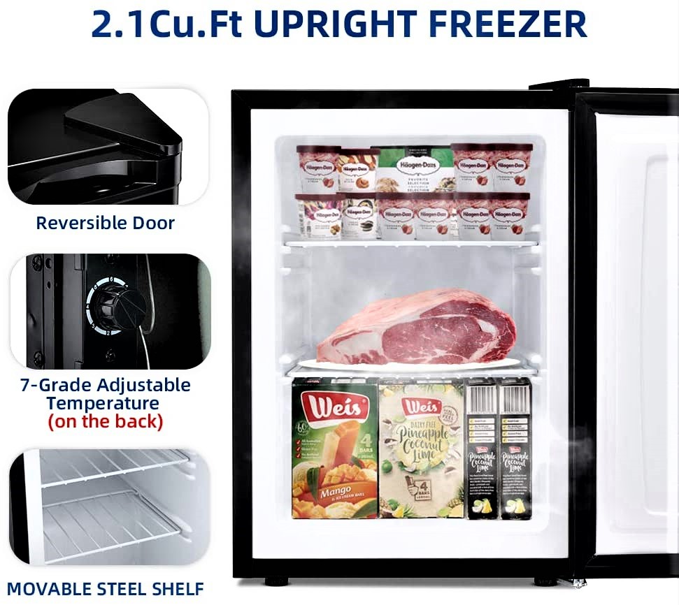 BEST TABLE TOP - COUNTERTOP FREEZERS 2021 REVIEW SMALL -1.1 - 2.5 MINI UPRIGHT FREEZER