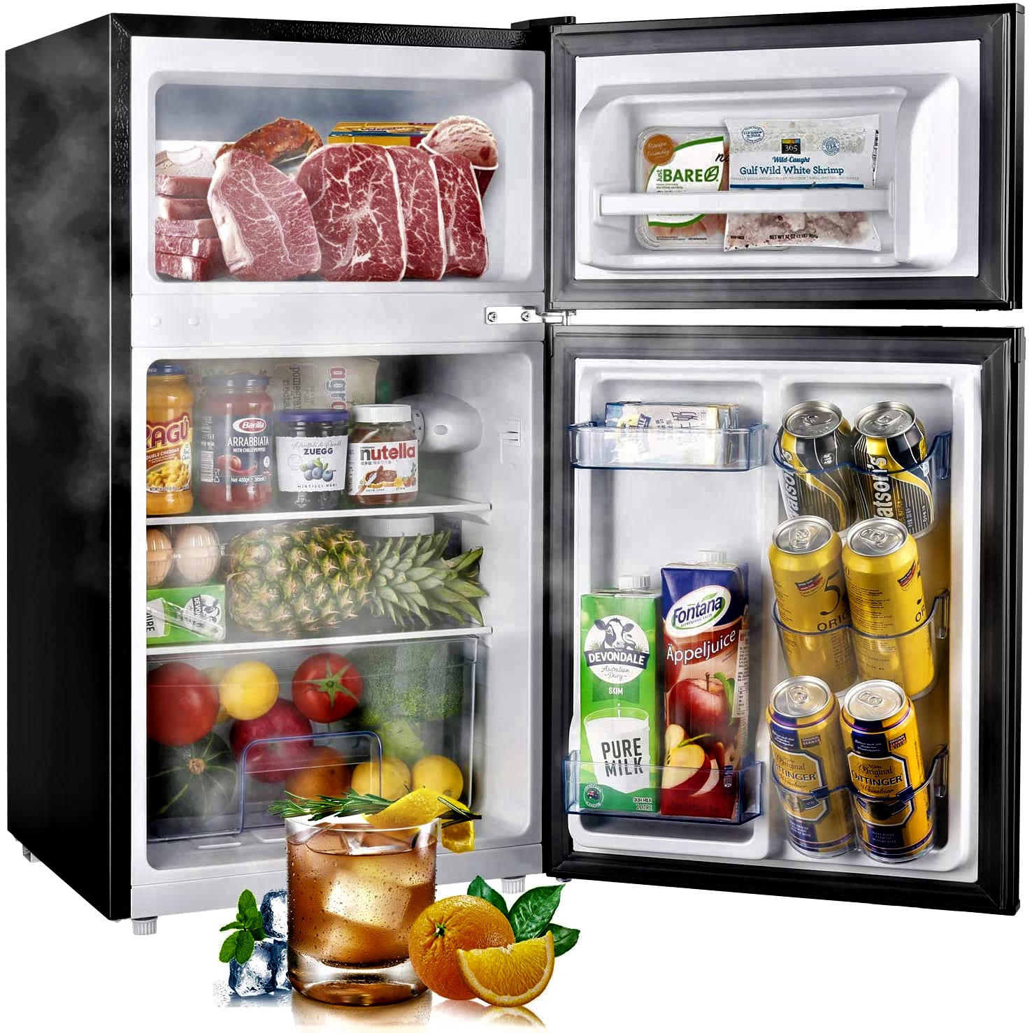10 BEST MINI FRIDGE WITH FREEZER in 2022 REVIEW and Compared All In One Cooling Gear Lab: Any Refrigerators Air Conditioners Freezers Ice Makers Coolers Fans Reviewed And Compared.