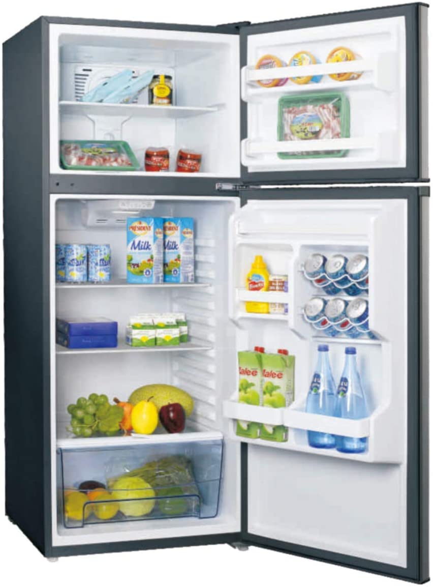  Everchill RV Refrigerator, 12V Fridge, 10.7 CU FT Capacity, 23.5 Inch Width, Frost Free Double Door,