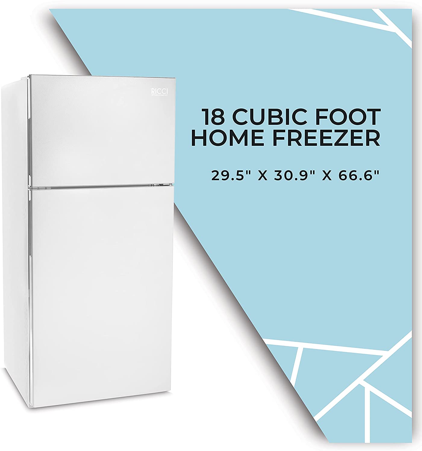 RICCI Apartment Size Refrigerator Specs