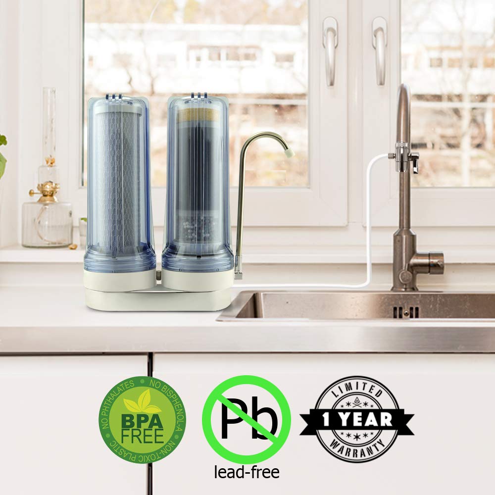 APEX EXPRT MR-2050 Dual Countertop Drinking Water Filter