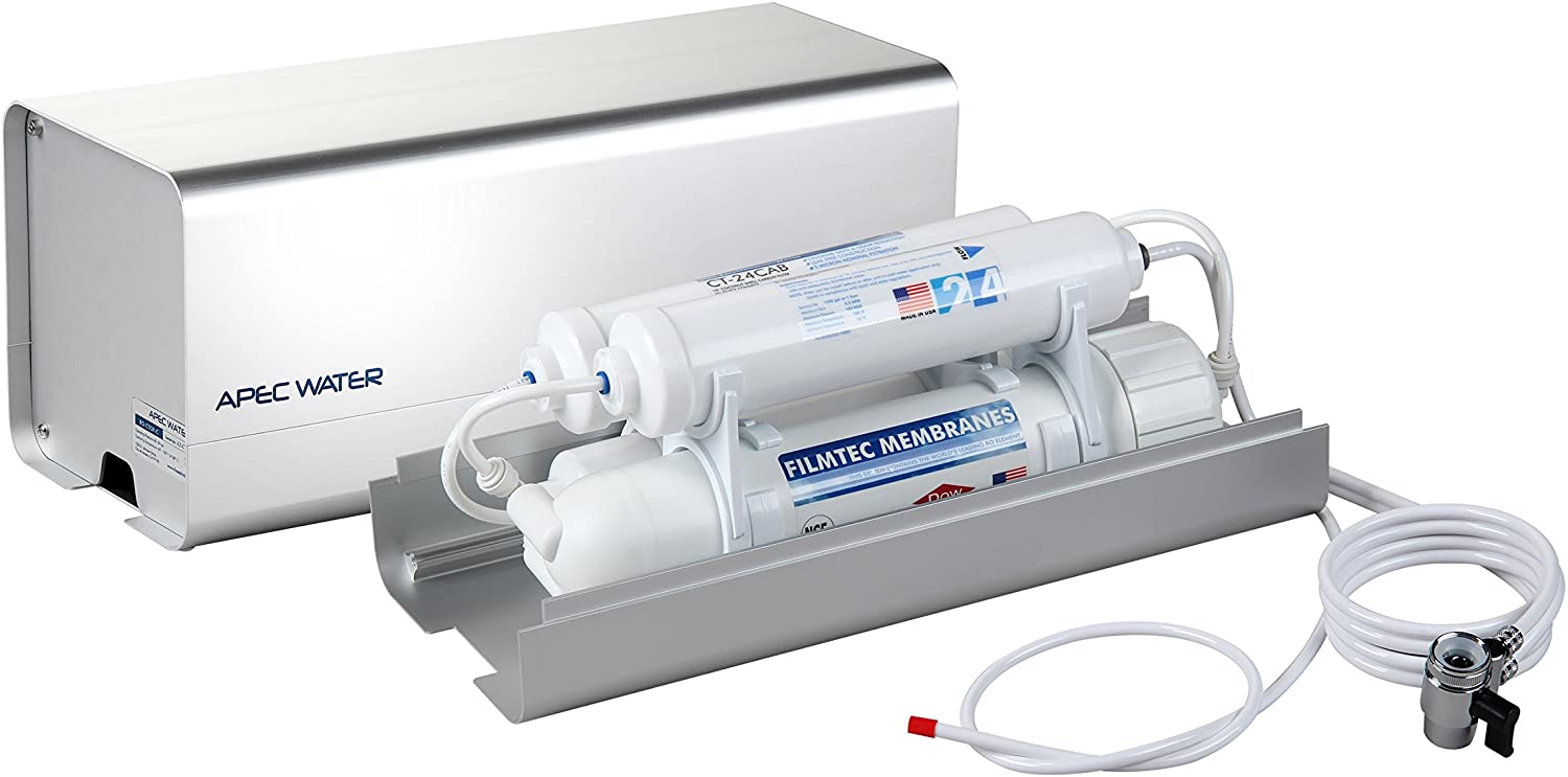 APEC Water Systems RO-CTOP-C Portable Countertop Reverse Osmosis Water Filter System Specs