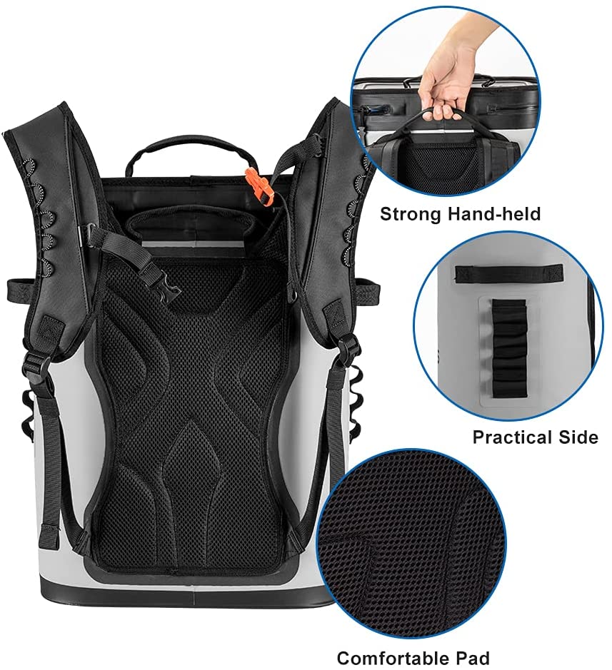 ROCKBROS Backpack Cooler Insulated Leak-Water Proof Soft Cooler Portable Large Backpack specs